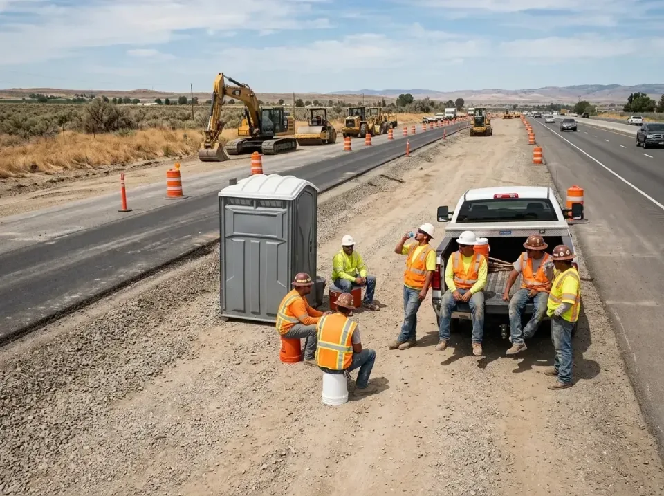 highway-road-construction-crew-007 — frequently asked questions, Porta Potty and Restroom Rentals in Taylor, PA